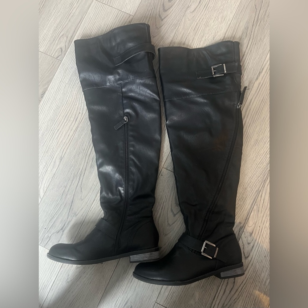 Knee High Black Boots